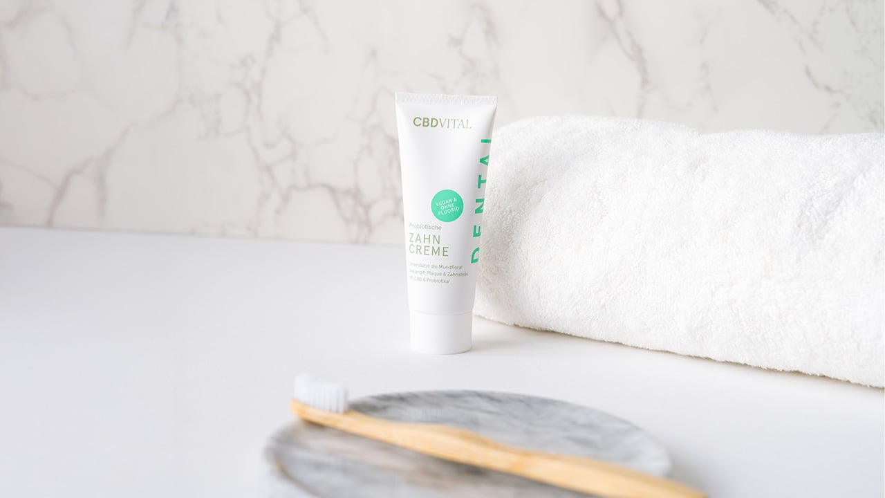 Probiotische CBD Zahncreme