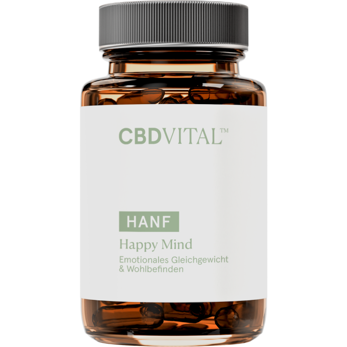 CBD VITAL Hanf Happy Mind - Vorderansicht