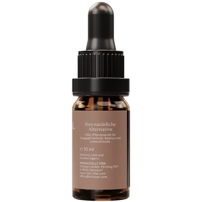 CBG Öl 5% kaufen - naturreine Cannabigerol-Tropfen