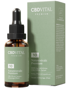 CBD Naturextrakt PREMIUM Öl 10%-30ml