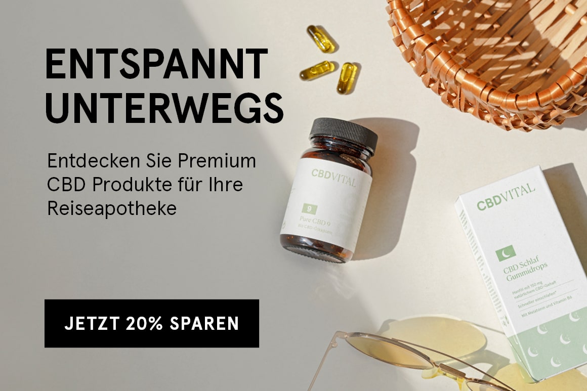 CBD Produkte für unterwegs