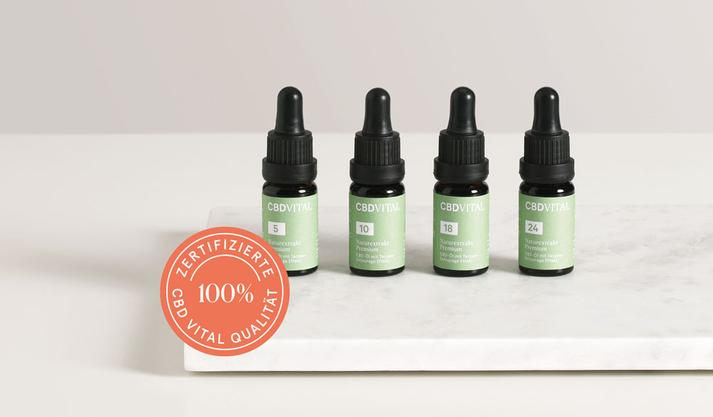 Das CBD VITAL Qualitätsversprechen