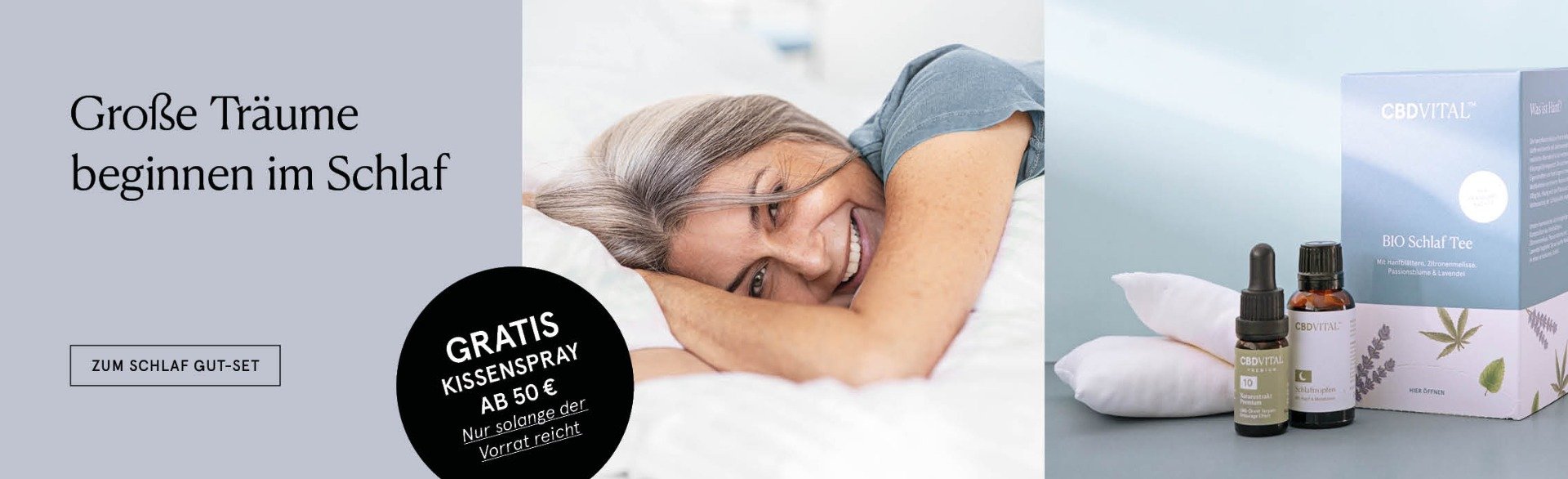 Entdecken Sie unser Schlaf Gut-Set